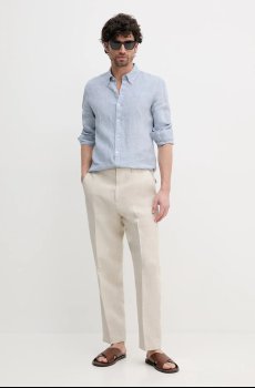 Льняная рубашка Michael Kors