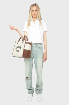 Женское белое поло Mirta Белый M ZADIG&VOLTAIRE JWTS02792_WHITESS26