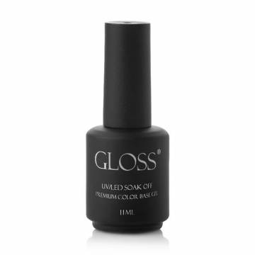 Цветная база для гель-лака Gloss Color Base Gel, Montana, 11 мл Цветная база для гель-лака Gloss Color Base Gel, Montana, 11 мл