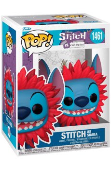 Игровая фигурка Funko POP! Disney Stitch In Costume 1461 Стич в костюме Симбы, от 3 лет (75164)