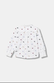 Детская хлопковая рубашка Guess