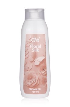 Гель для душа Green Way Floral Silk женский, 750 мл