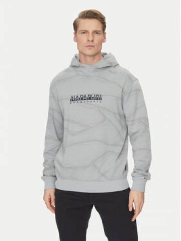 Napapijri Світшот Cellini NP0A4ILR Сірий Relaxed Fit Napapijri Світшот Cellini NP0A4ILR Сірий Relaxed Fit