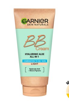 ВВ-крем для лица GARNIER Skin Naturals SPF 25, для комбинированной и жирной кожи, Светло-бежевый, 50 мл