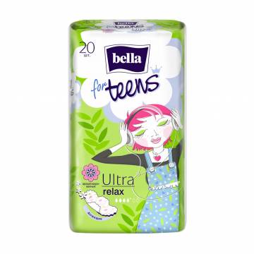 Гигиенические прокладки Bella for Teens Ultra Relax Extra Soft Deo Greеn Tea, 20 шт Гигиенические прокладки Bella for Teens Ultra Relax Extra Soft Deo Greеn Tea, 20 шт