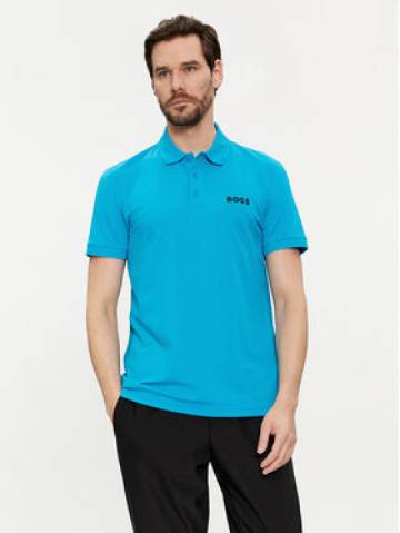 Boss Поло Paule 50512789 Голубий Slim Fit Boss Поло Paule 50512789 Голубий Slim Fit
