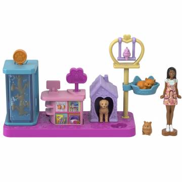 Ігровий набір Barbie Mini BarbieLand Заклади міста Зоомагазин (JCR29/4) Ігровий набір Barbie Mini BarbieLand Заклади міста Зоомагазин (JCR29/4)