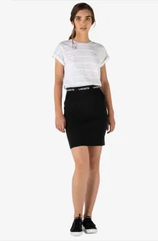 Женская черная юбка Черный 40 Lacoste JF220202S