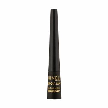 Бархатная матовая подводка для глаз Ninelle Energia Mate Velvet Eyeliner 421, 3 мл Бархатная матовая подводка для глаз Ninelle Energia Mate Velvet Eyeliner 421, 3 мл