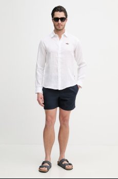 Льняная рубашка Aeronautica Militare