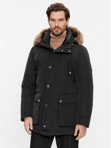 Boss Пуховик Dadico 50499371 Чорний Regular Fit Boss Пуховик Dadico 50499371 Чорний Regular Fit