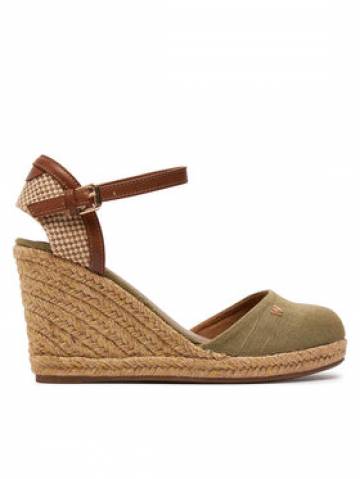 Wrangler Еспадрильї Brava Women Wedge 20241056 Хакі Wrangler Еспадрильї Brava Women Wedge 20241056 Хакі