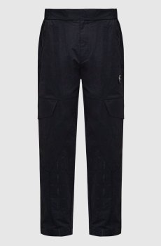 Черный карго с логотипом