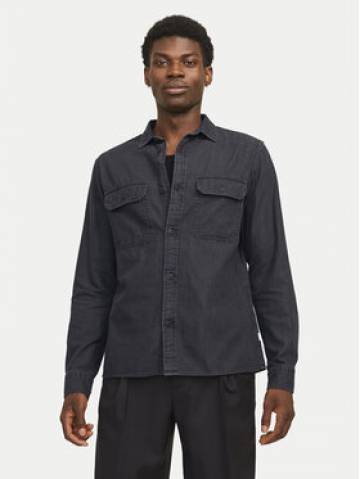 Jack&Jones Джинсова сорочка Travis 12269262 Чорний Comfort Fit Jack&Jones Джинсова сорочка Travis 12269262 Чорний Comfort Fit