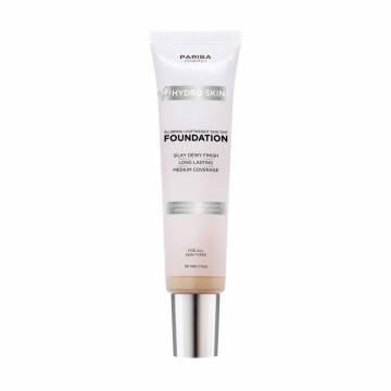 Тональная основа-тинт для лица Parisa Cosmetics Hydro Skin Blurring Lightweight Tint Foundation, 03 Nude Beige, 30 мл Тональная основа-тинт для лица Parisa Cosmetics Hydro Skin Blurring Lightweight Tint Foundation, 03 Nude Beige, 30 мл
