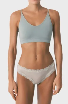 Женские бежевые трусики Бежевый S womensecret 873942