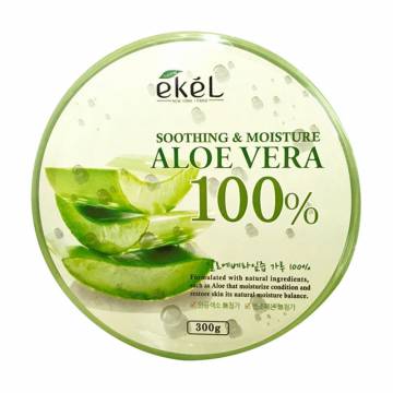 Успокаивающий гель для лица и тела Ekel Aloe Vera Soothing Gel с экстрактом алоэ вера, 300 г Успокаивающий гель для лица и тела Ekel Aloe Vera Soothing Gel с экстрактом алоэ вера, 300 г