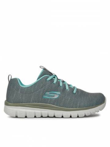 Skechers Снікерcи Twisted Fortune 12614/GYMN Сірий Skechers Снікерcи Twisted Fortune 12614/GYMN Сірий