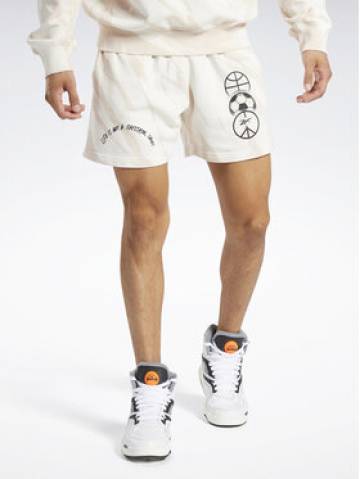 Reebok Спортивні шорти Classics Block Party Shorts HT8180 Білий Reebok Спортивні шорти Classics Block Party Shorts HT8180 Білий
