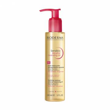 Очищающее мицеллярное масло для лица Bioderma Sensibio Micellar Cleansing Oil для чувствительной кожи, 150 мл Очищающее мицеллярное масло для лица Bioderma Sensibio Micellar Cleansing Oil для чувствительной кожи, 150 мл