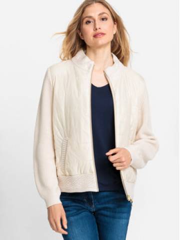 Olsen Світшот 11004113 Écru Regular Fit Olsen Світшот 11004113 Écru Regular Fit