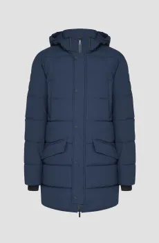 Мужская темно-синяя куртка Синий 46 Karl Lagerfeld 534586.505035;690