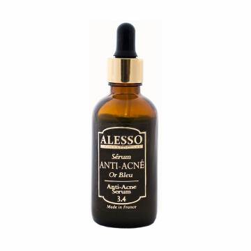 Сыворотка для лица Alesso Professionnel Blue Gold Anti-Acne Serum 3.4 для жирной, комбинированной и проблемной кожи, 50 мл Сыворотка для лица Alesso Professionnel Blue Gold Anti-Acne Serum 3.4 для жирной, комбинированной и проблемной кожи, 50 мл
