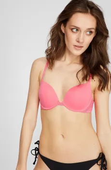 Женский розовый бюстгальтер Розовый 32D Calvin Klein 000QF5613E