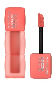 Стойкая матовая помада-тинт для губ Maybelline New York Superstay Teddy Tint 25 Baby Tee, 5 мл