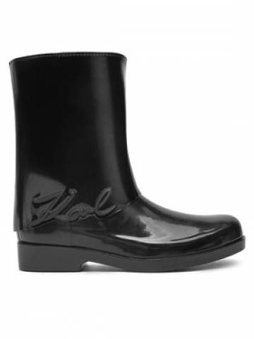 KARL LAGERFELD Гумові чоботи Kalosh KL47064S Чорний KARL LAGERFELD Гумові чоботи Kalosh KL47064S Чорний