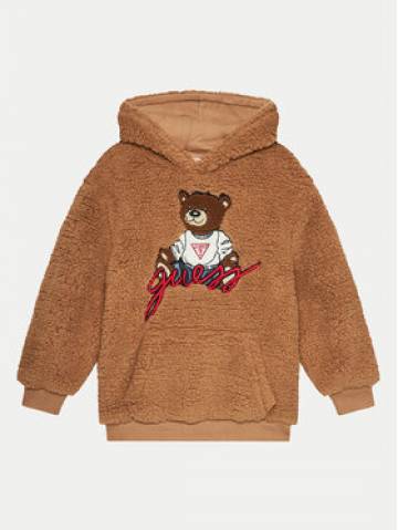Guess Світшот H4BJ08 WGIQ0 Бежевий Regular Fit Guess Світшот H4BJ08 WGIQ0 Бежевий Regular Fit