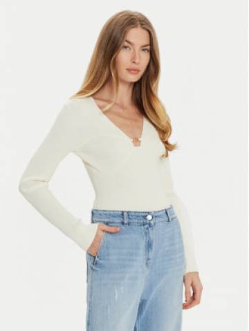 TWINSET Светр 242TP3132 Écru Slim Fit TWINSET Светр 242TP3132 Écru Slim Fit