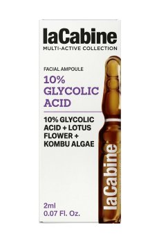 Сыворотка для лица LaCabine 10% Glycolic Acid Facial Ampoule, 2 мл