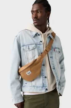 Мужская бежевая поясная сумка Бежевый ONESIZE Levi’s® 004C8;0007