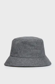 Женская серая панама Серый ONESIZE Calvin Klein K60K611148