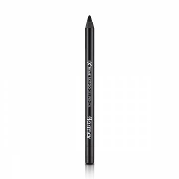Гелевый карандаш для глаз Flormar Extreme Tattoo Gel Pencil 06 Onyx, 1.2 г Гелевый карандаш для глаз Flormar Extreme Tattoo Gel Pencil 06 Onyx, 1.2 г