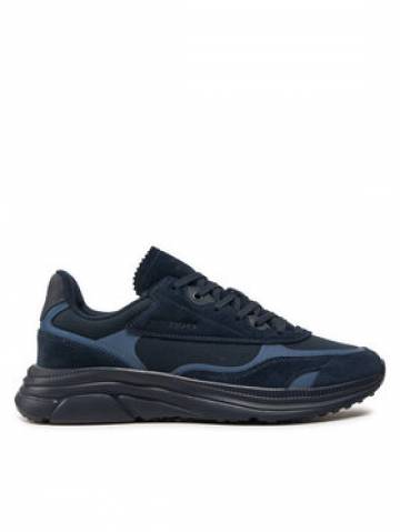 Tommy Hilfiger Снікерcи Modern Runner Tech Print FM0FM05123 Cиній Tommy Hilfiger Снікерcи Modern Runner Tech Print FM0FM05123 Cиній