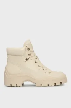 Женские бежевые тимберленды YIA Бежевый 36 Guess FLFYIAELE10