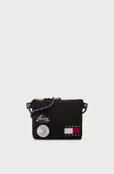 Мужская черная сумка CAMERA Черный ONESIZE Tommy Jeans AM0AM14057