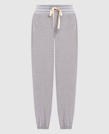 Серые меланжевые джогеры