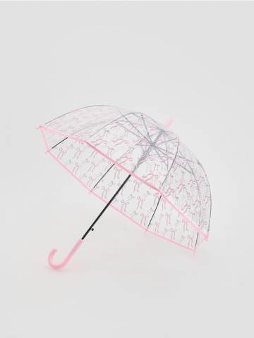 Reserved - Парасолька з бантиками - рожевий - 255GG-30X