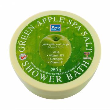 Скраб-соль для душа Yoko Green Apple Spa Salt Shower Bath, 250 г Скраб-соль для душа Yoko Green Apple Spa Salt Shower Bath, 250 г
