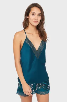 Женский зеленый топ SAKINA Зеленый L Etam 6509703