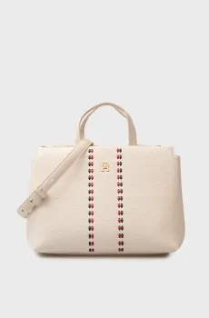 Женская белая сумка TIMELESS Белый ONESIZE Tommy Hilfiger AW0AW18155