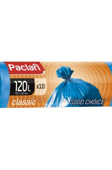 Мешки для мусора Paclan Classic 120 л, 10 шт