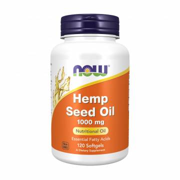 Конопляное масло NOW foods Hemp Seed Oil, 1000 мг, 120 гелевых капсул Конопляное масло NOW foods Hemp Seed Oil, 1000 мг, 120 гелевых капсул