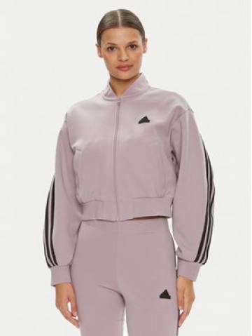 adidas Світшот Future Icons 3-Stripes IS3652 Фіолетовий Loose Fit adidas Світшот Future Icons 3-Stripes IS3652 Фіолетовий Loose Fit