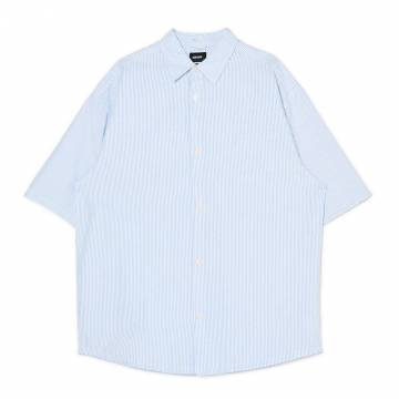 Cropp - Сорочка з коротким рукавом - світло-блакитний