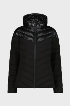 Женская черная куртка SNAPS HOOD SORONA AURA Черный 36 CMP 35K3576-U901