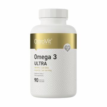 Омега-3 OstroVit Omega 3 Ultra, 90 капсул Омега-3 OstroVit Omega 3 Ultra, 90 капсул